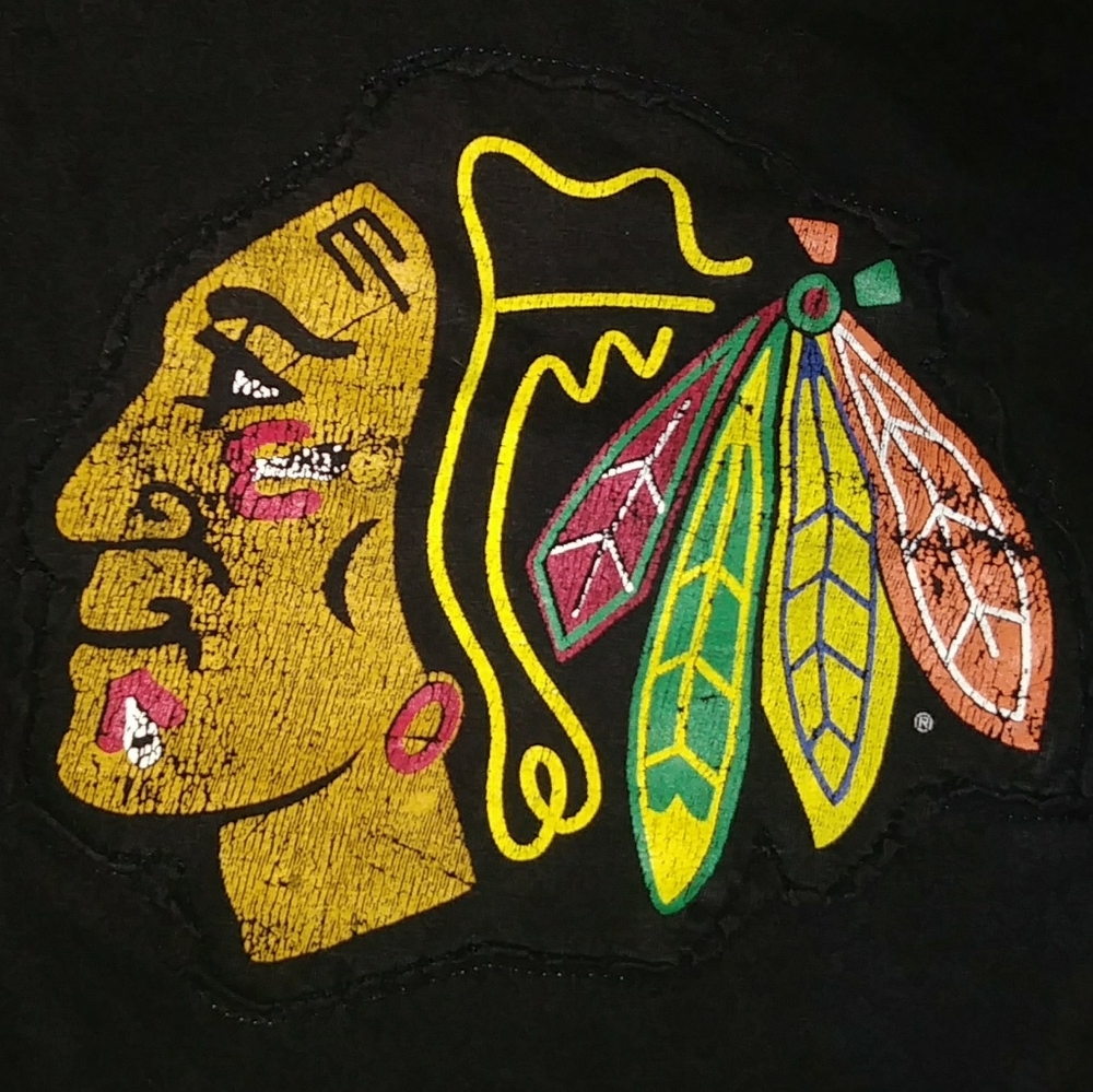 Chicago Blackhawks short sleeve Large tee